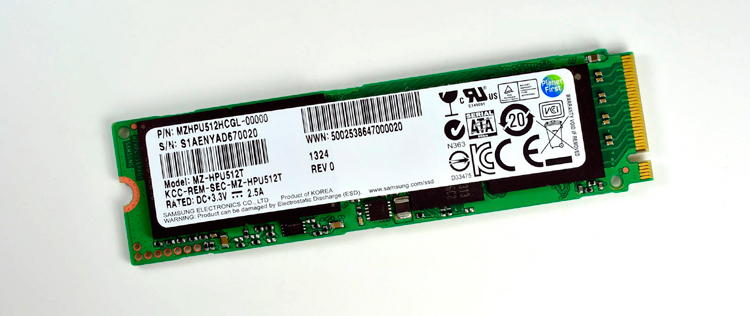 SSD РЅР°РєРѕРїРёС‚РµР»СЊ Samsung Mini PCI-E