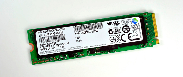 SSD накопитель Samsung Mini PCI-E